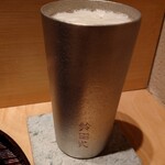 鈴田式 - 鈴田式の銘入り錫製タンブラー