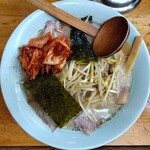 Ramen Shoppu - 2023年2月　ネギチャーシュー 並＋キムチ入り　1030+310円