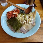 Ramen Shoppu - 2023年2月　ネギチャーシュー 並＋キムチ入り　1030+310円