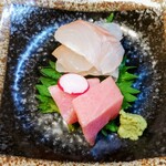 茶寮 ふ川 - 鯛　とろ