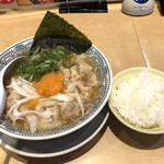 Marugen Ramen - 餃子セットのごはん