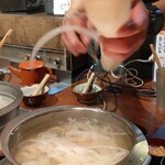 しゃぶ屋 - 大根しゃぶしゃぶ