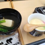 Oshokujidokoro Mikumo - お吸い物、茶碗蒸し