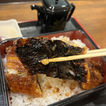 うなぎの一心屋 - 皮の面