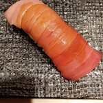 名古屋 栄 鮨 栄華 - 中トロ