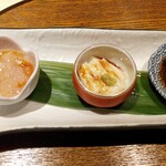 名古屋 栄 すし通 - 前菜3種