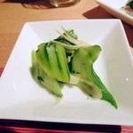クローバー ボヌール - きゅうりの浅漬け。