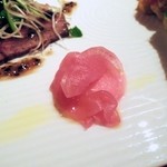 クローバー ボヌール - 梅しその桜大根。