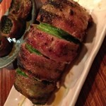 funky 原田 GT - レタスの肉巻串。