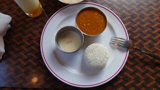 KABAB HOUSE - キーマカレー、ご飯、デザート