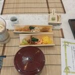 道の駅たけはら 食事処 あゆむ - 魚御膳飯