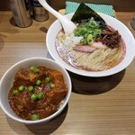 Rock’anDo - 煮干そば＋ビーフカレー