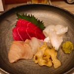 和心 かぎり - お刺身盛り合わせ