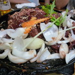 ジンギスカンうだ川 - うどんの具