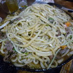 ジンギスカンうだ川 - うどんの完成