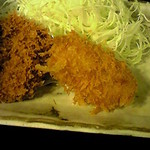 とんかつ まい泉 - クリームコロッケとひれカツ