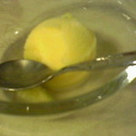 とんかつ まい泉 - 夏みかんのシャーベット