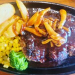 キング ダイナー - ハンバーグ（1,300円）