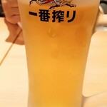 日高屋 - 生ビール 310円