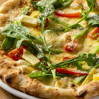 農園野菜のピザ -bianco-