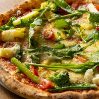 農園野菜のピザ -rosso-