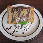 カフェ ルミエール - 紅茶のシフォンケーキ