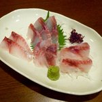 旬鮮酒場 Dank - いさき刺￥750　2013.7.19