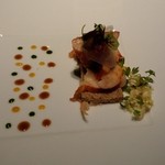 エ・オ ベルナール・ロワゾー・スィニャテュール - オマール海老のカルパッチョ