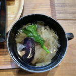 Hatake To Kicchin Kafe - 菜の花と黒人参とキャベツのスープ