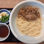 おうどん 瀬戸晴れ - 肉ぶっかけ中温(920円)