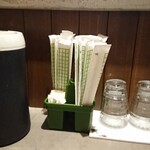 ラーメン 点と線. - 箸は個包装