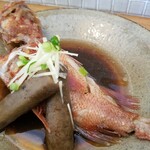 定食 美松 - キンキ。