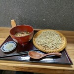 蕎麦・酒 青海波 - 鴨汁せいろ　大盛り