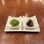 静岡 四川飯店 - ・前菜2種