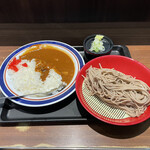 名代 富士そば - カレーライスとそばセット