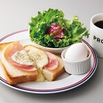 ham cheese toast set