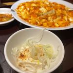 Karakuryourikan - E定食（エビマーボートウフ炒め）　850円
