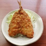 1 fried horse mackerel