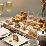 boB the garden Ginza - 苺のAfternoon tea スパークリングワイン付き