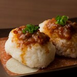 Meat miso rice Onigiri