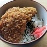 小平の里 狸穴亭 - ハーフソースカツ丼