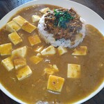 カレーバー・ガク - スパイシーカレー　トウフトッピング