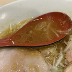 麺屋 音 別邸 - スープは生姜が強い