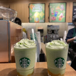 Starbucks Coffee Kuwana Sanshipaku Ten - 蜜瓜風味的蜜瓜冰沙