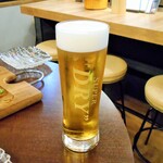 ミアスタンド - カニ泡のないパーフェクトな生ビール！