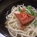 肝どん - そばハーフ２５０円