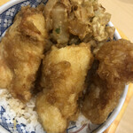 江戸前天丼 濱乃屋 - 大盛り鶏天丼