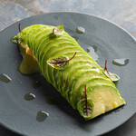 アヒアマリージョと魚介とアボカドのペルー風セビーチェ