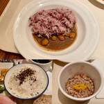 Kuraumpurazahoterukumamotonisukai - 2020/12/08 カレー､御飯の友､納豆