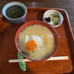 小豆カフェ あんこ - あん餅雑煮は、好き嫌いが分かれるヤツなんです(^-^;